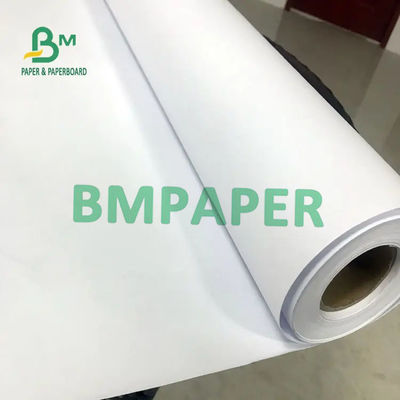 Carta di tracciatore bianca del rotolo cad della carta per scrivere 20LB con 24&quot; 30&quot; 36&quot; × 50 Yds