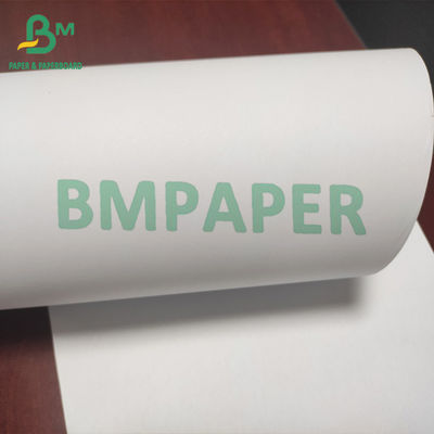 24" X 150' colore bianco luminoso non rivestito della carta di tracciatore di 20lb cad per ingegneria