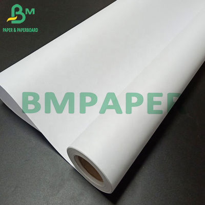 rotolo della carta di tracciatore di X di 24" 500ft cad, carta per scrivere del getto di inchiostro per industria di indumento