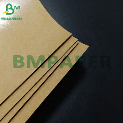commestibile laterale del rivestimento del PE 140g + 15g uno Brown Kraft Papel per imballaggio alimentare