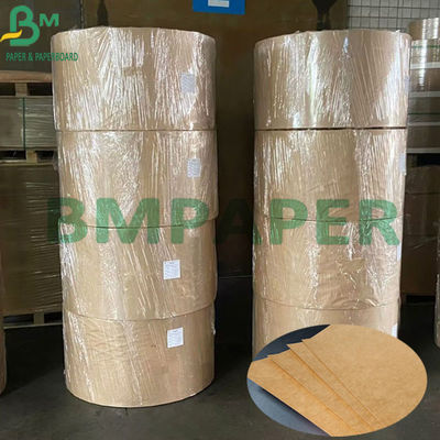 commestibile laterale del rivestimento del PE 140g + 15g uno Brown Kraft Papel per imballaggio alimentare