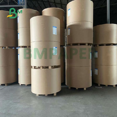Il vergine bianco carta kraft il rotolo 24 X 150gsm a 35 pollici 170gsm 190gsm per i sacchi di carta
