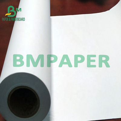 rotolo non rivestito della carta di tracciatore di Papel cad di bianchezza di 80g 30inch del getto di inchiostro alto del tracciatore