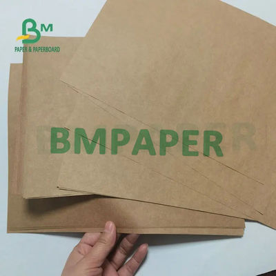 Strati ad alta resistenza 80gsm 90gsm di carta kraft di Brown scuro per la borsa di consegna