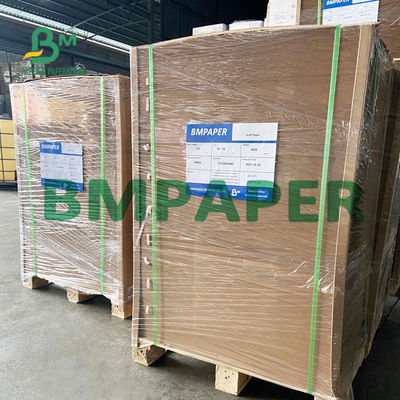 Carta kraft rivestita della saldatura a caldo del PE di 1600MM per la fodera a prova di petrolio del pallet