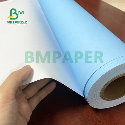 carta di tracciatore blu laterale di 80gsm uno cad per le organizzazioni 610mm x del 150m