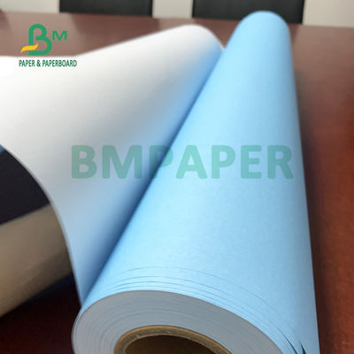 30&quot; X 150ft 2&quot; singola cad scorrevolezza blu laterale della carta per scrivere 20lb del centro