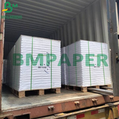 360g 25 × 38" doppio lato della copertura di carta bianca di lucentezza C2S ricoperto per il Hangtag