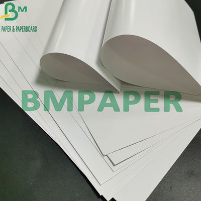 C2S coprono la carta di seta di lucentezza, 120g 24 × 36" testo bianco Art Paper Double Sides Coated lucido