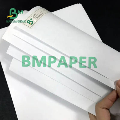 Rotolo bianco 50gsm 53gsm 60gsm 65cm della carta per scrivere della polpa riciclabile enorme 100cm