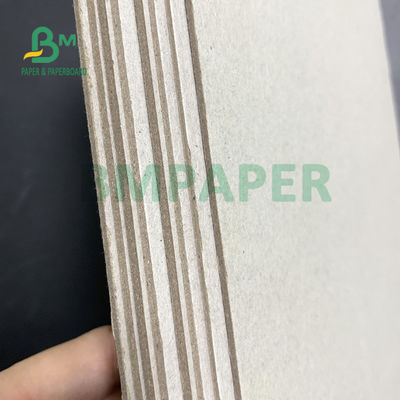 rivestimento 2 Grey Back Straw Board laterale di lucentezza 1600gsm 508mm x 860mm