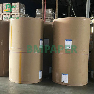 Carta kraft estendibile dei semi del rifornimento 70gsm 75gsm del BM Brown per cemento d'imballaggio
