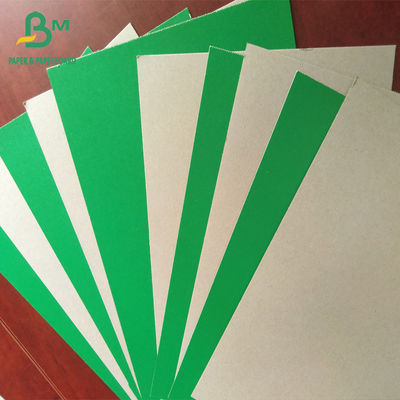 cartelle laccate verdi di Grey Back Paperboard For File della cima di 1.2mm