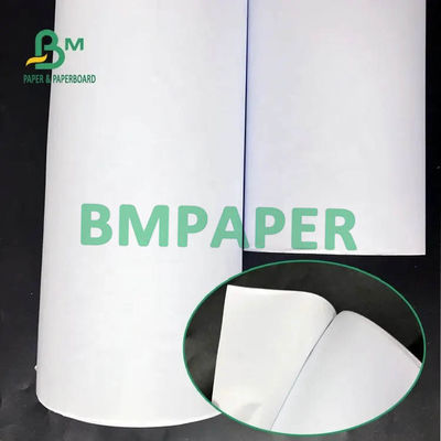 Il vergine spesso della carta da disegno di ingegneria di cad 80gr 20lb spappola il rotolo bianco