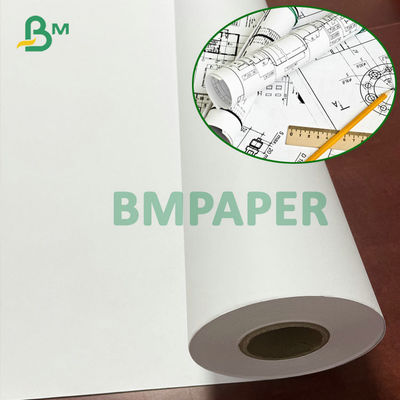 2&quot; rotolo bianco 24&quot; del legame di Jet Engineering Paper 20# cad dell'inchiostro del centro x 300ft