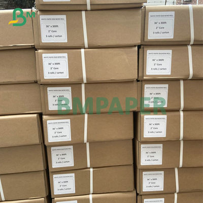 2&quot; rotolo bianco 24&quot; del legame di Jet Engineering Paper 20# cad dell'inchiostro del centro x 300ft
