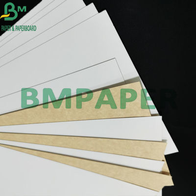 il commestibile 300gsm ha ricoperto la carta kraft bianca di Brown indietro per il contenitore di alimento