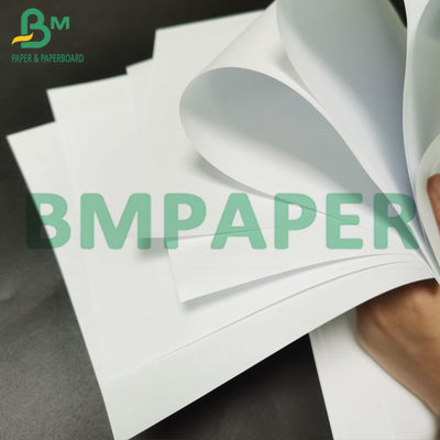 60g 70g 80g Offset carta bianco come la neve 100x70cm rotolo jumbo non patinato carta senza legno