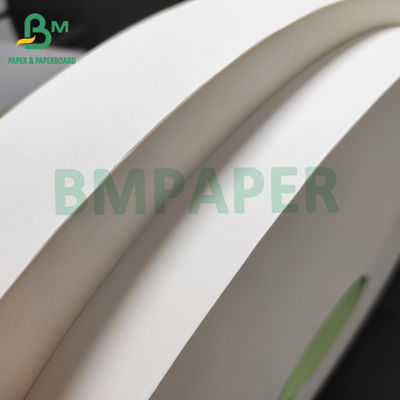 Alimento 24gsm sicuro Straw Wrap Paper White Color 27mm x 6000 metri di Rolls