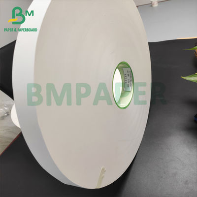 Alimento 24gsm sicuro Straw Wrap Paper White Color 27mm x 6000 metri di Rolls