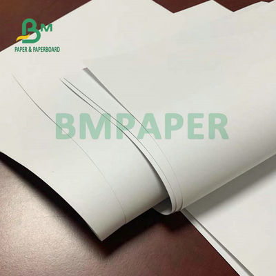 50gsm 53gsm Carta bianca offset non patinata in carta Woodfree per notebook