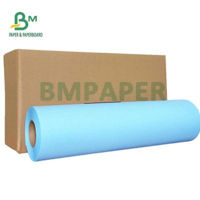 carta digitale blu 80gsm per ingegneria che disegna 20&quot; 24&quot; X 50yards il centro a 2 pollici