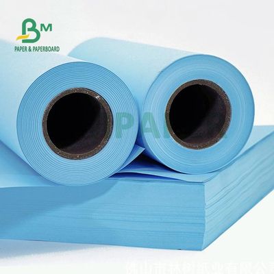 carta digitale blu 80gsm per ingegneria che disegna 20&quot; 24&quot; X 50yards il centro a 2 pollici