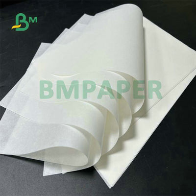 il colore bianco di 30gsm 35gsm 40gsm ha ricoperto il rotolo di carta oleata per lo spostamento degli hamburger
