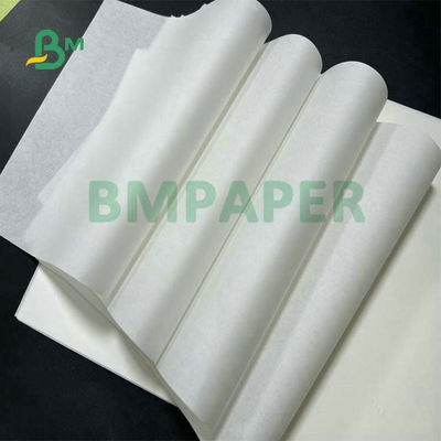 il colore bianco di 30gsm 35gsm 40gsm ha ricoperto il rotolo di carta oleata per lo spostamento degli hamburger