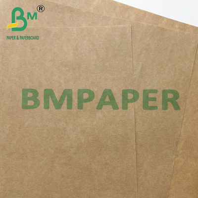 carta kraft di sacco ad alta resistenza del vergine 150gsm di 48cm 50cm per l'imballaggio dell'alimentazione