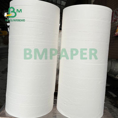 bianco Kraft Straw Wrapping Paper Roll di 24gsm 28gsm 25mm 26.5mm concimabili