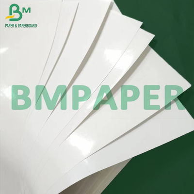 Etichette da imballaggio per bottiglie di birra in carta sbiancata a resistenza bagnata da 70 g papel in fogli jumbo