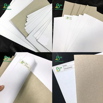 Strati laterali 200 di Gray One Side Coated White del bordo quello duplex del cartone di carta dell'OEM - 450gsm