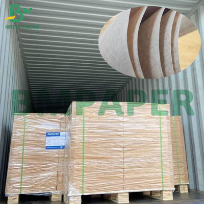 carta kraft d'imballaggio amichevole eco- Brwon naturale di 80lb che avvolge la carta del mestiere