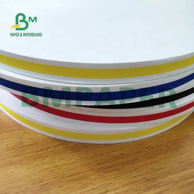 60gsm 120gsm ha riciclato la carta kraft gialla di MG di colore di Bule per Straw Making