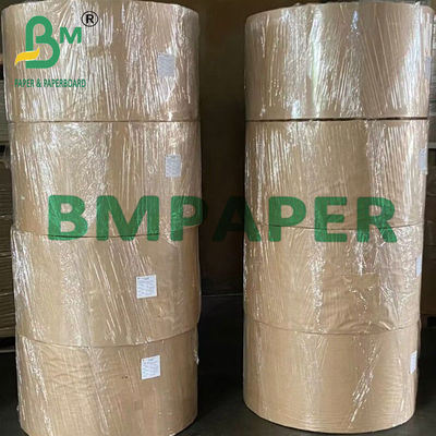 60gsm 120gsm ha riciclato la carta kraft gialla di MG di colore di Bule per Straw Making