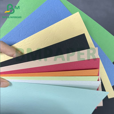 230gm carta a trama colorata per legami artigianali in cuoio