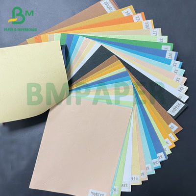 230gm carta a trama colorata per legami artigianali in cuoio