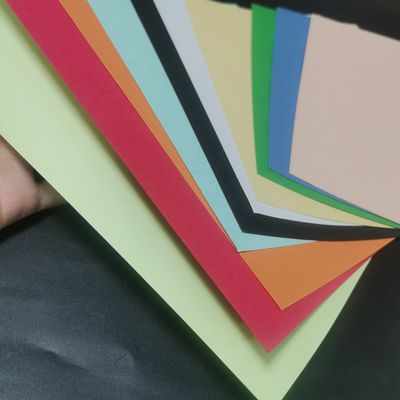110g carta da copertura colorata in cartone in rilievo perfetto per la stampa a getto d'inchiostro