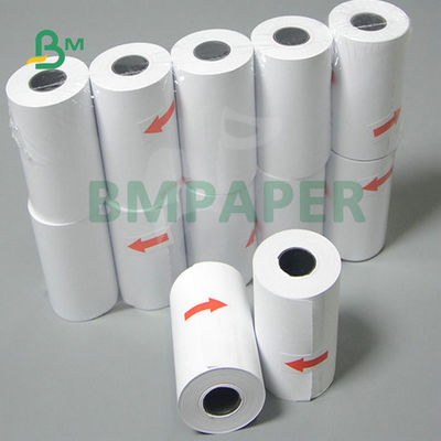 48gr 50gr 80X80MT 50X50MT ATM POS Registro di cassa bancaria Rollo di carta termica