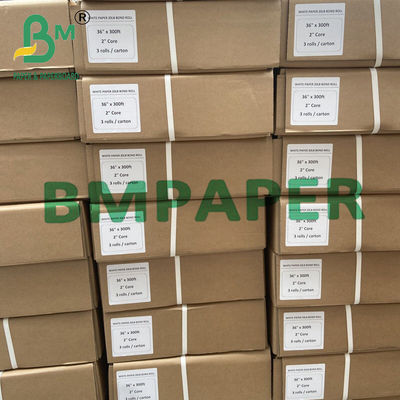 20&quot; /24&quot;/30&quot; X 50 Yards 80gm Plotter Paper Engineering Doppio lato Blu