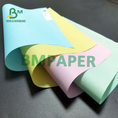 Carta NCR senza carbonio 55GSM 60GSM Carbonio anteriore e posteriore 55GSM 60GSM 66x100cm Riam 500 fogli
