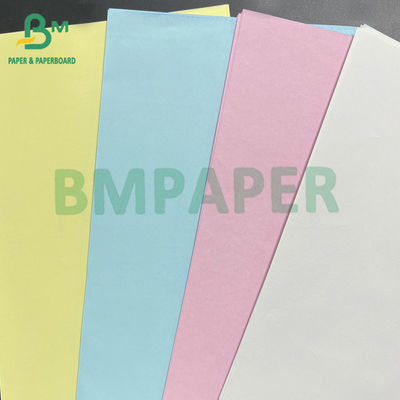 60 gm NCR Carta di trasferimento di copia bianca gialla rosa blu senza carbonio