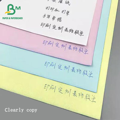 Canarino bianco rosa bianco carta di copia senza carbonio carta CFB NCR per stampante laser a getto d'inchiostro