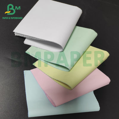 Canarino bianco rosa bianco carta di copia senza carbonio carta CFB NCR per stampante laser a getto d'inchiostro