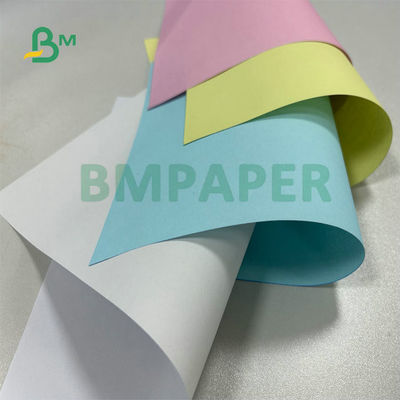 55 grammi 60 grammi Carta NCR senza carbonio In rosa Giallo Bianco Per ricevere 860 x 610 mm