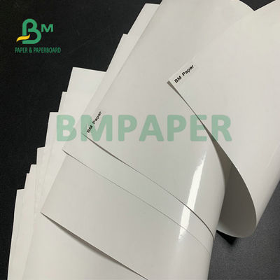 Carta cromata rivestita C1S di 80 gm e 100 gm lucida per la fabbricazione di adesivi per etichette
