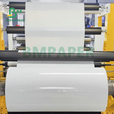 Carta cromata rivestita C1S di 80 gm e 100 gm lucida per la fabbricazione di adesivi per etichette