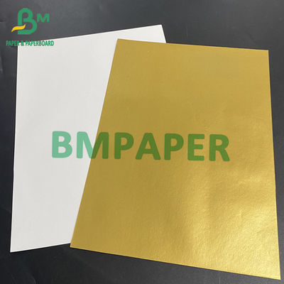 Carta per etichette metalliche d'oro per le bottiglie di birra Etichetta resistenza umida