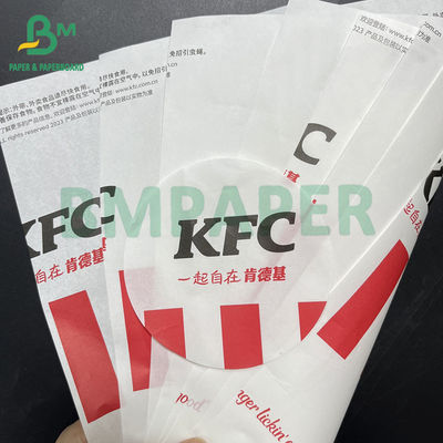Sacchetto per snack 35 gm 50 gm Carta per imballaggio alimentare greaseproof Carta Kraft